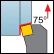 Per Sfacciatura, ISO S, 75°