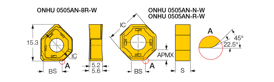 ONHU 0505AN-8R-W IC810