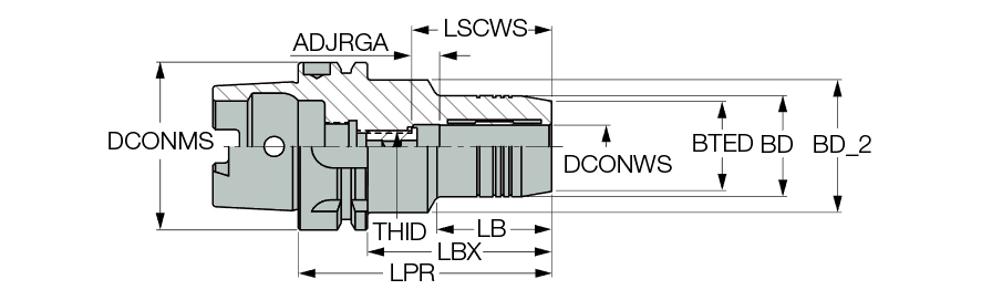 HSK A63 HYDRO 12X80 HD